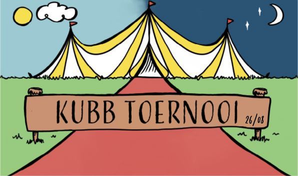 Banner kubb toernooi